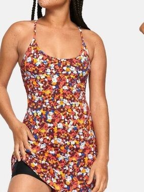 Outdoor Voices floral The Exercise dress